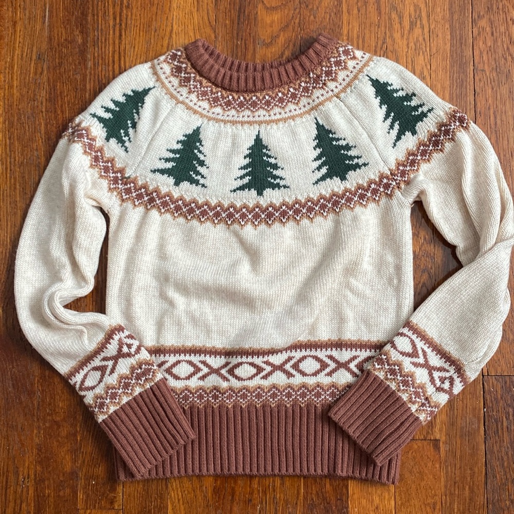 KJP Winter Trees Sweater XS